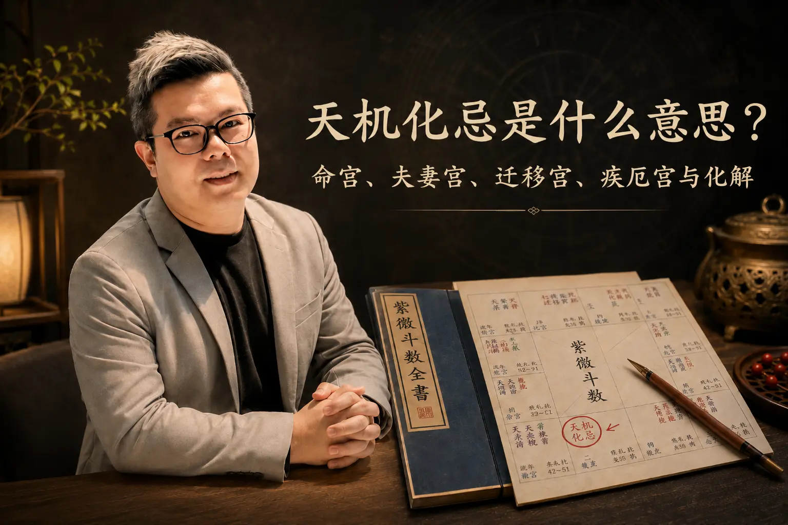 天机化忌是什么意思？命宫，夫妻宫，迁移宫，疾厄宫与化解